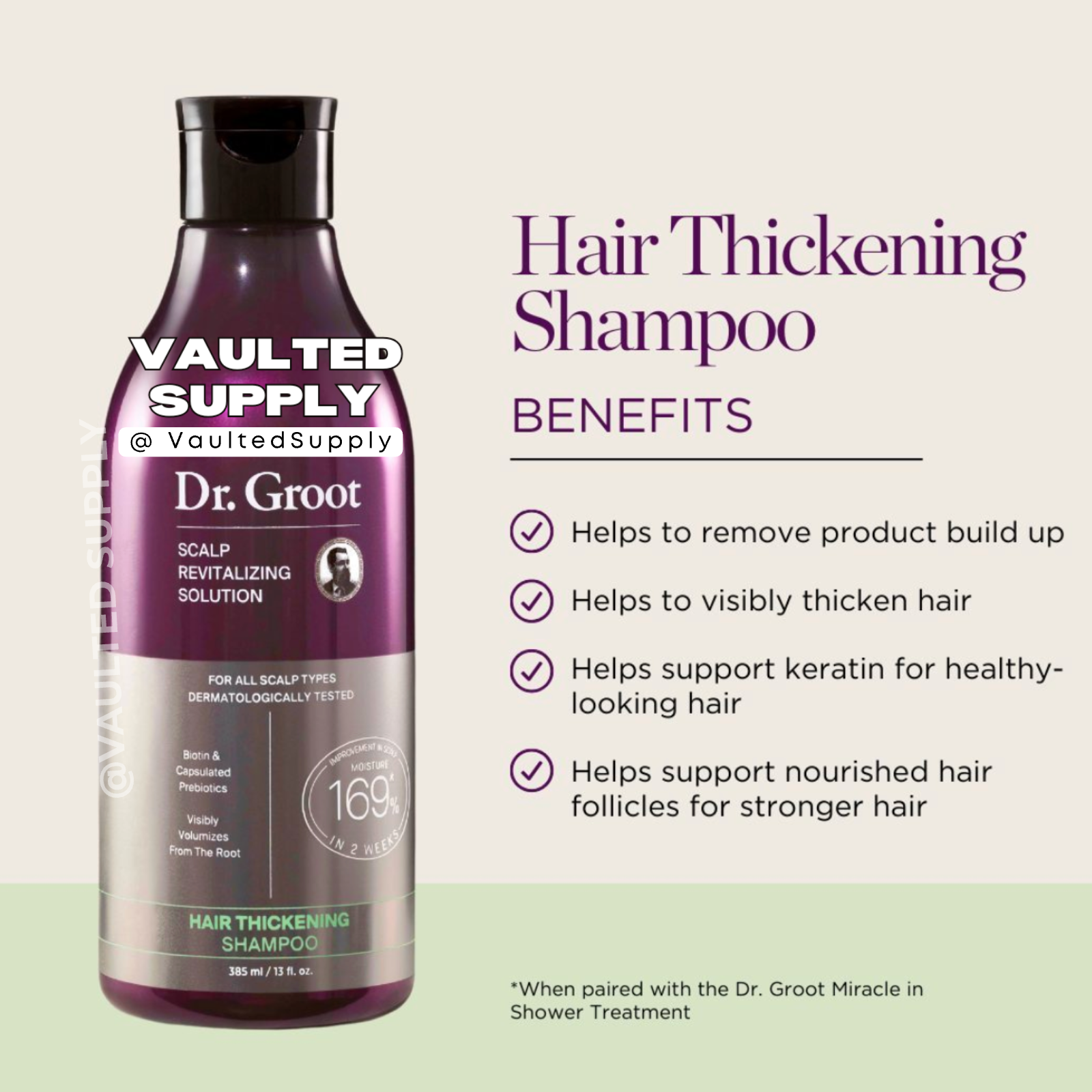 Dr. Groot Scalp Revitalizing Shampoo 2 Pack