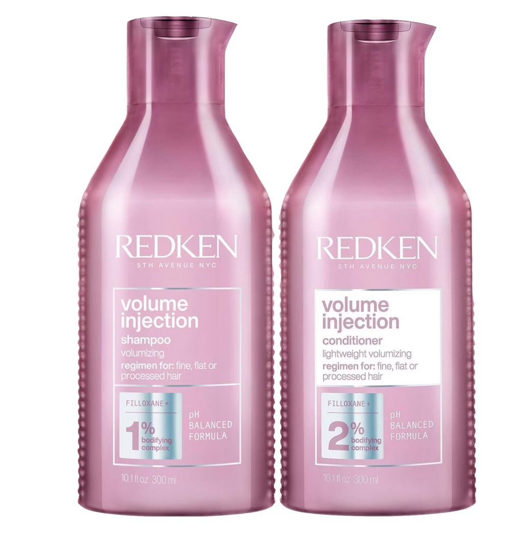 Volume Injection Shampoo and Conditioner Set for Fine